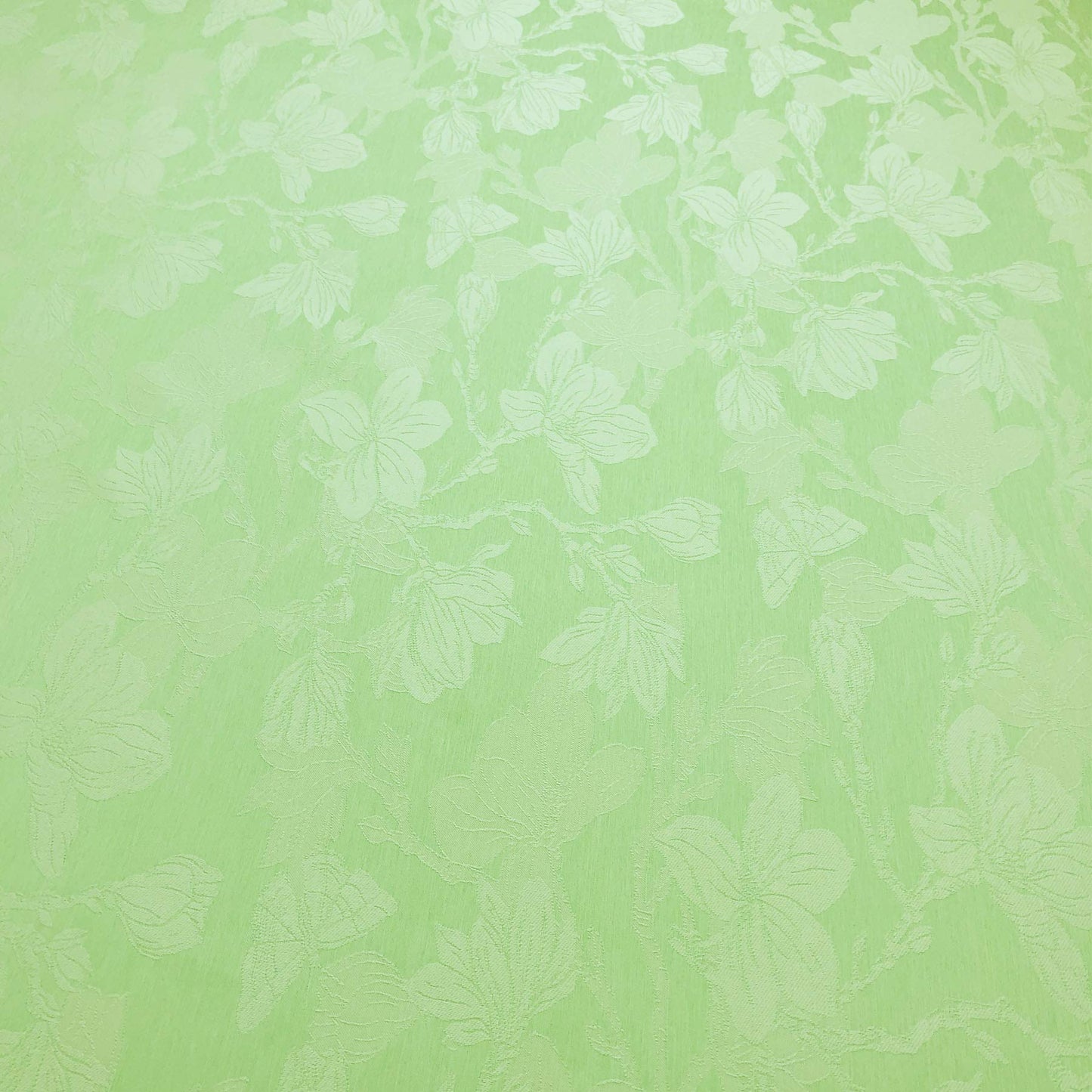 CAIT CHAPMAN HOME COLLECTION Spring Summer Botanic Garden Themed Jacquard Woven Tablecloth (70"x108" Tablecloth, Cantaloupe)
