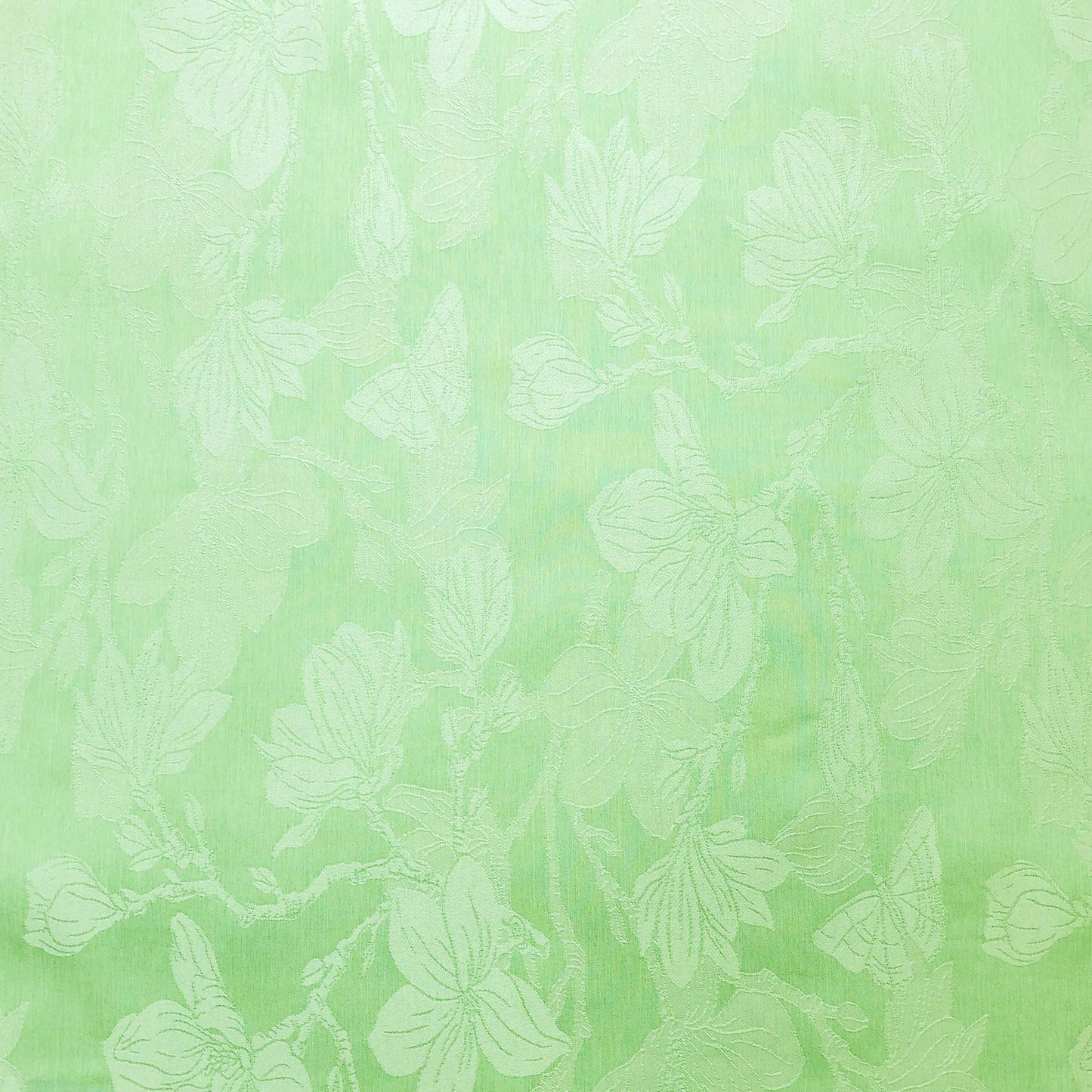 CAIT CHAPMAN HOME COLLECTION Spring Summer Botanic Garden Themed Jacquard Woven Tablecloth (70"x108" Tablecloth, Cantaloupe)
