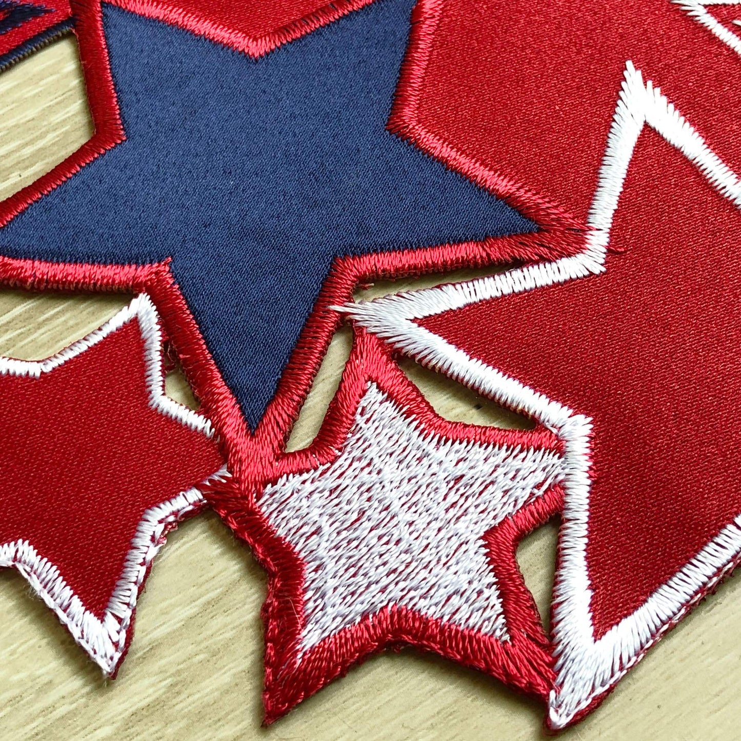 Americana July 4th Celebration Fabric Cutwork Table Runner (Border Cutwork Runner)