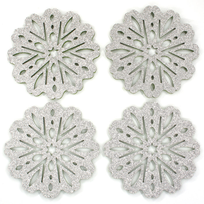 ARHAUS Snowflake Coasters authentic (Set of 4)