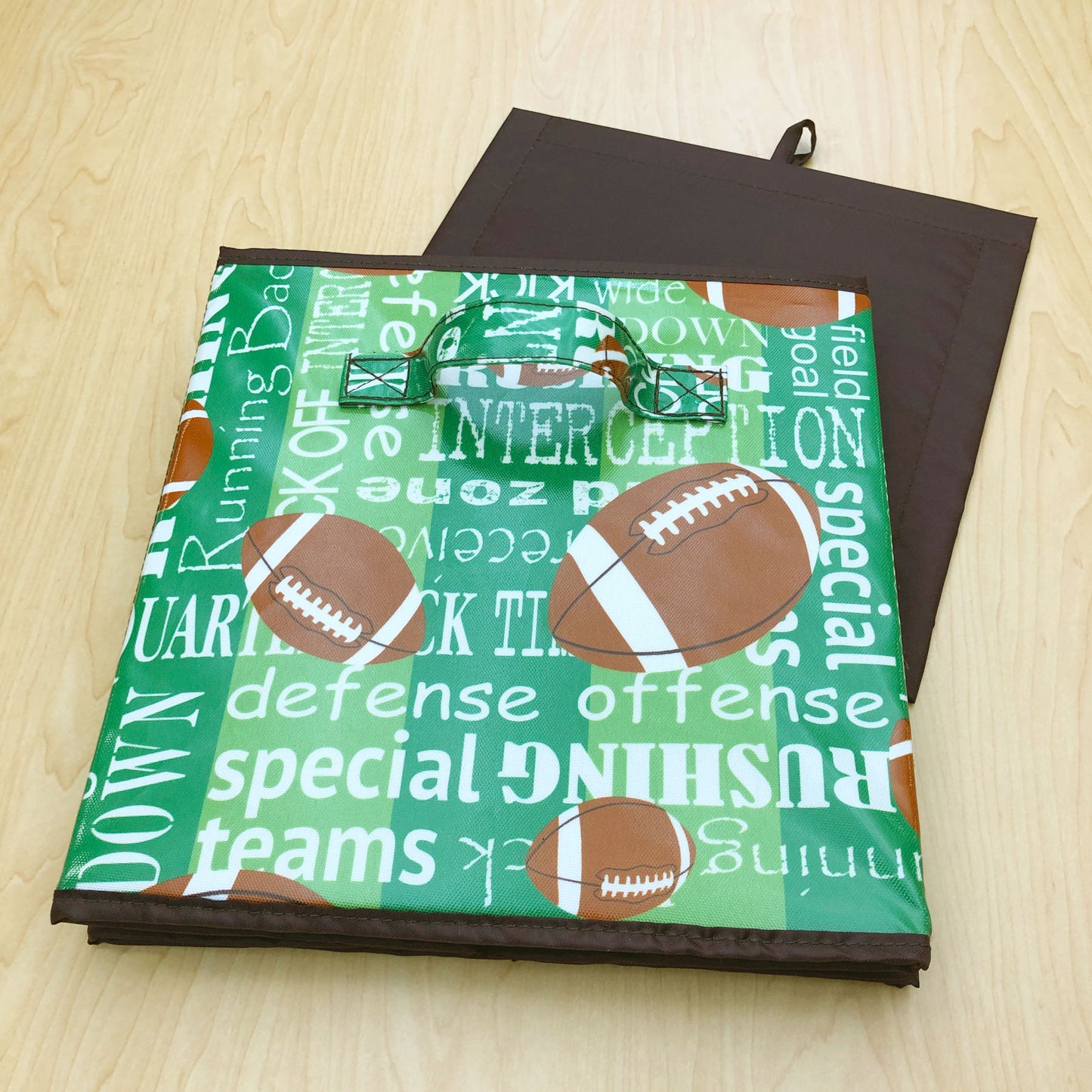 Passion for Football Collection 11"x11"x11" Storage Cube